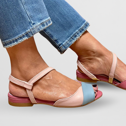 Rose | Pastellfarbene Sandalen