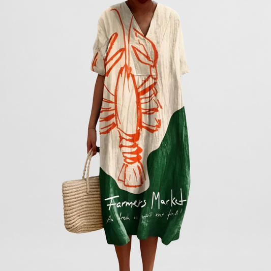 Salome | Kleid mit Print