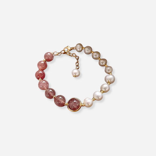 Perla | Armband mit Rosa-Perlen