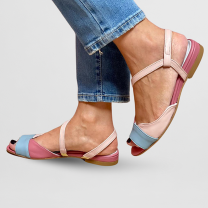 Rose | Pastellfarbene Sandalen