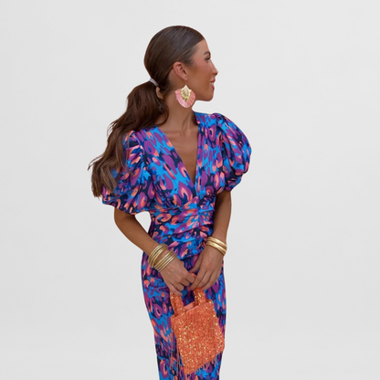 Alma | Buntes Premiumkleid