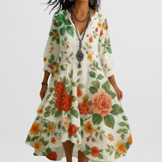 Angelika | Romantisches Maxikleid
