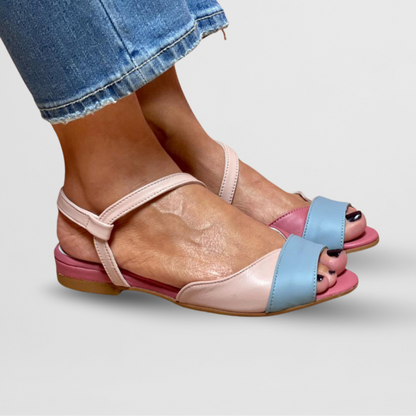 Rose | Pastellfarbene Sandalen