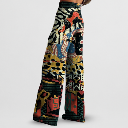 Madison | Weite Hose mit Design