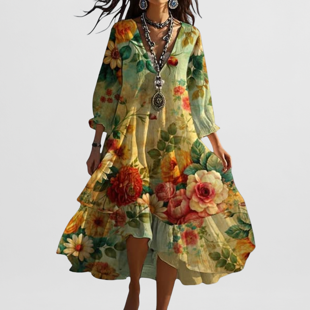 Angelika | Romantisches Maxikleid