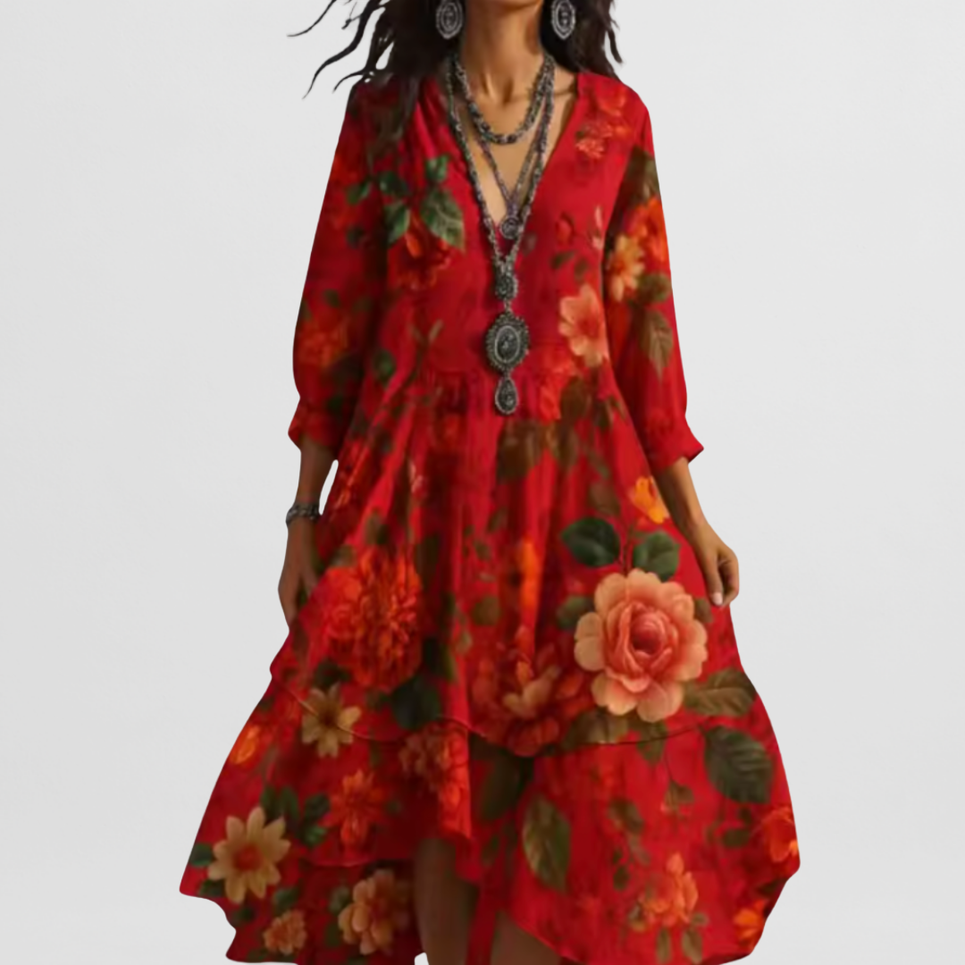 Angelika | Romantisches Maxikleid