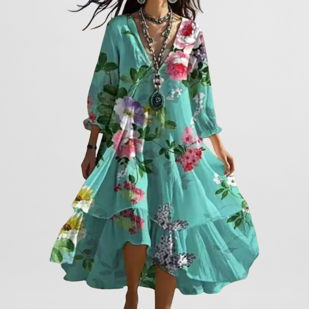 Angelika | Romantisches Maxikleid