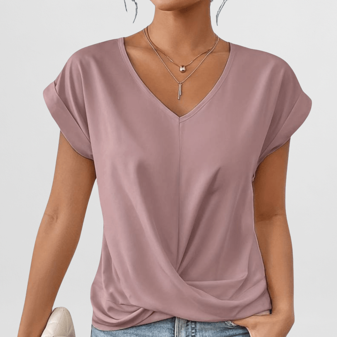 Brigitte | V-Bluse schlank