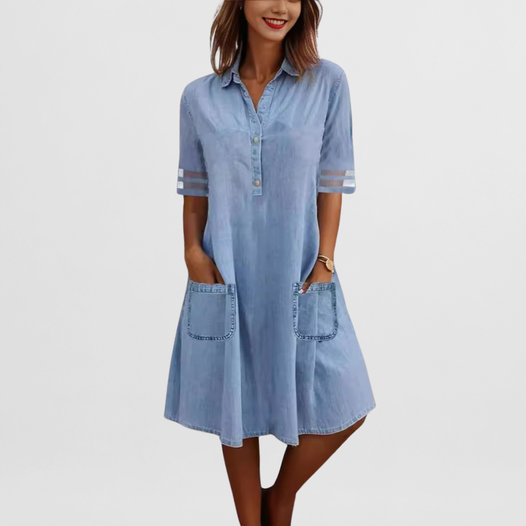 Margaux | Mini-Kleid aus Denim