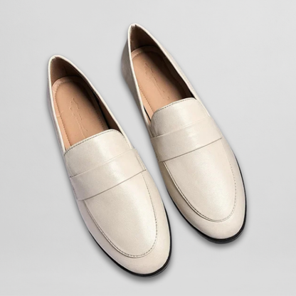 Tanja | Retro Leder Loafer