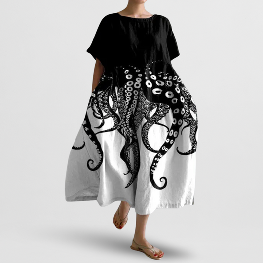 Ute | Kunstvolles Sommerkleid