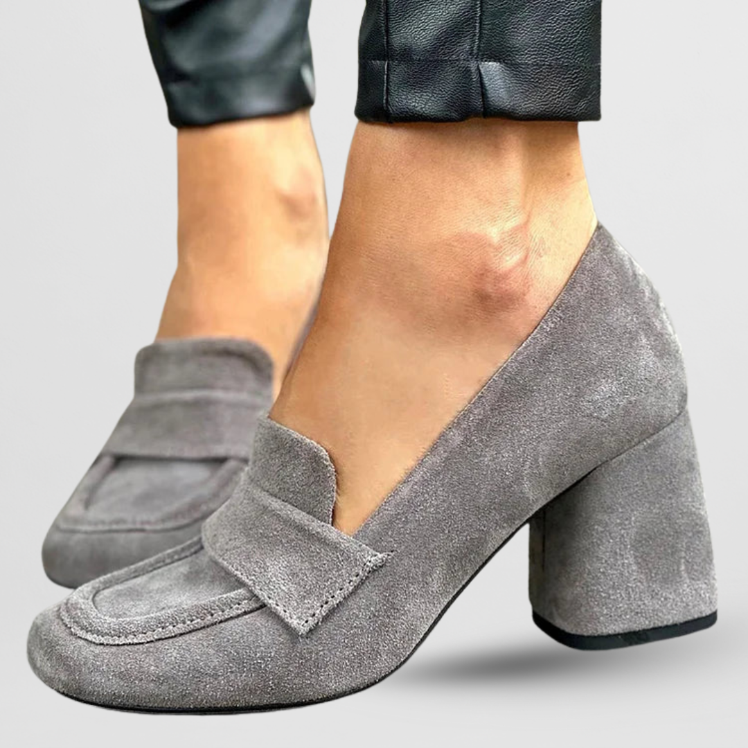 Maisie | Retro-Loafer mit Absatz