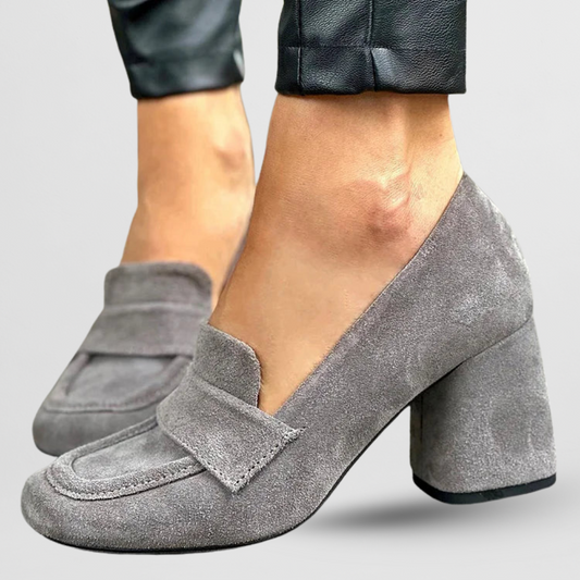 Maisie | Retro-Loafer mit Absatz