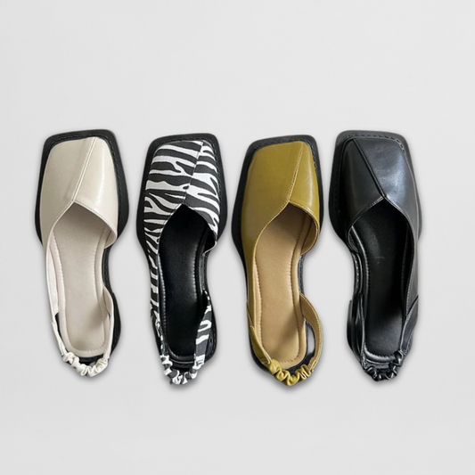 Vreni | Slingbacks Quadratzehe