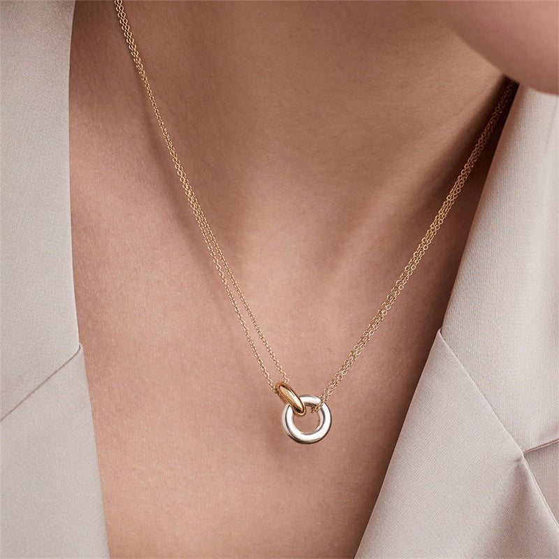 Harper | Goldkette mit Ring