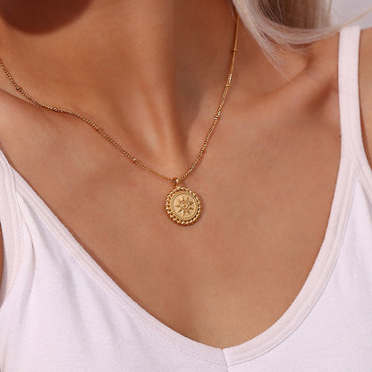 Liora | Goldene Münzkette
