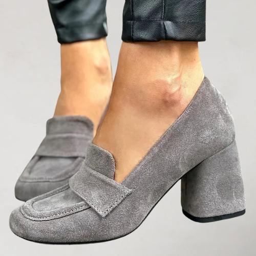 Maisie | Retro-Loafer mit Absatz