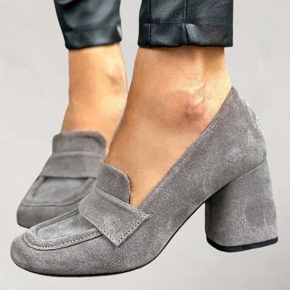 Maisie | Retro-Loafer mit Absatz