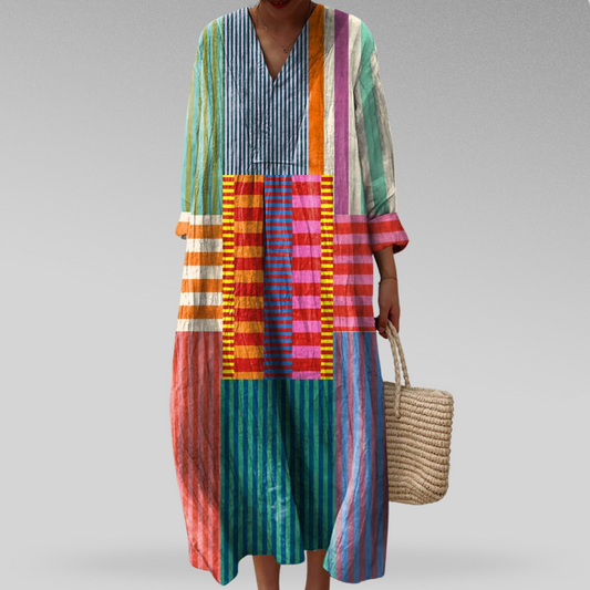 Ottilie | Geometrisches Kleid