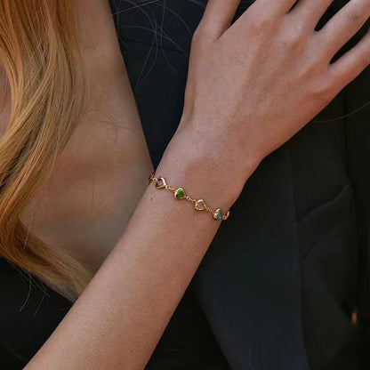 Titty | Buntes Herz-Armband