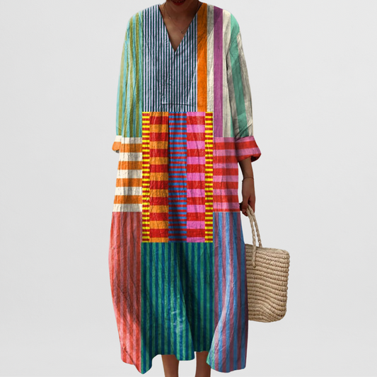 Ottilie | Geometrisches Kleid