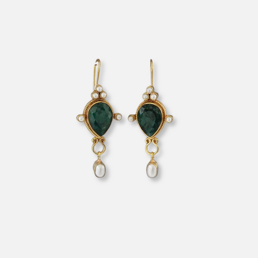 Gaby | Perlenohrringe Vintage